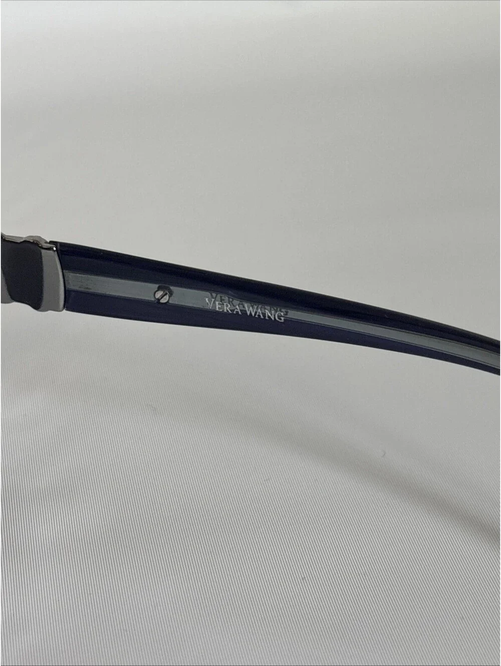 Vera Wang Eyeglasses Frames Evocative Purple Large Studded 52-16-130